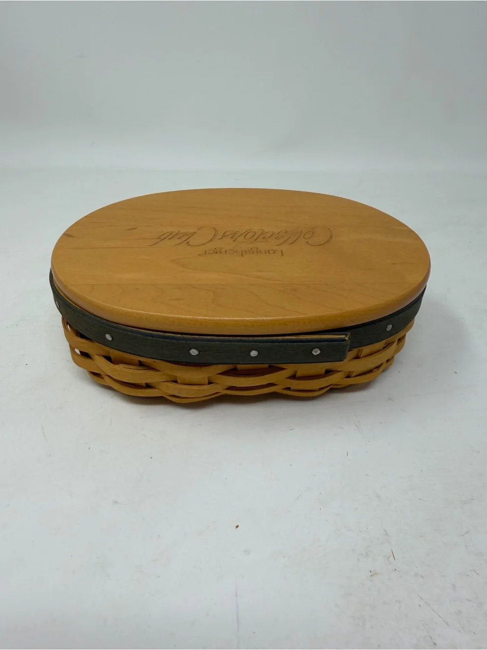 Longaberger 2001 Collectors Club Harmony Basket No 5 Lid Protector